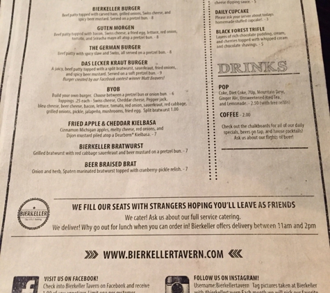 Bierkeller Tavern and Eatery - Taylor, MI