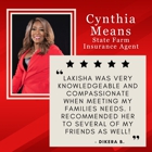 Cynthia Means - State Farm Insurance Agent