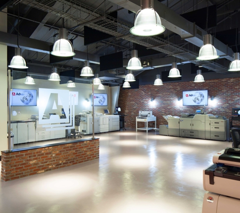Advance Business Systems - Cockeysville, MD. Our Production Print Showroom showcases the latest technology in the industry!