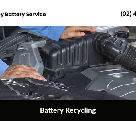 Key Battery Service. Battery Recycling