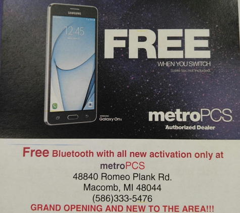 MetroPCS authorized dealer - Macomb, MI