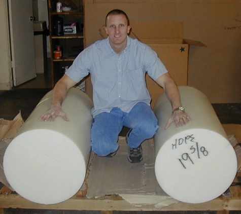 Industrial Plastic Supply - Anaheim, CA. 19" Diameter HDPE Rod