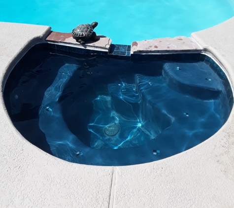 Stewart's Pool Plastering and Repair - Tucson, AZ. awesome Midnight Blue Hot Tub