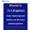 Fix it All Appliance Repair gallery