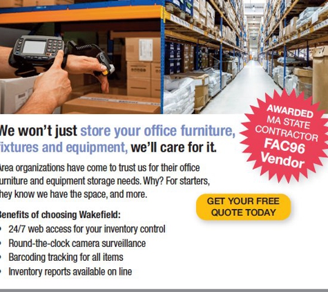 Wakefield Moving & Storage, Inc - Peabody, MA