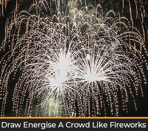 Profire Pyrotechnics & Blasting Pty Ltd - Kongwak, VIC. Draw Energise A Crowd Like Fireworks