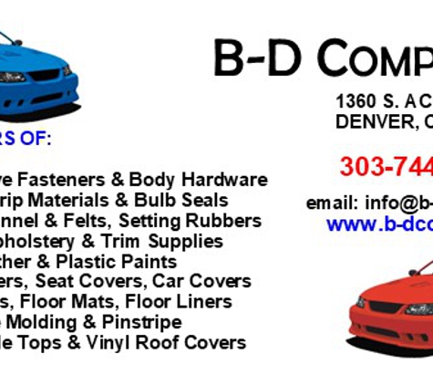 B-D Company - Denver, CO