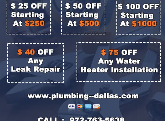 Plumbing Dallas TX - Dallas, TX