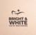 Bright and White Teeth Whitening Logo