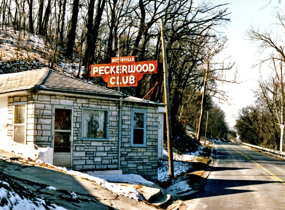 Mittieville Peckerwood Club - Lexington, MO. Before it closed...photo from the early 1990's.