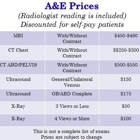 A & E Diagnostic Imaging