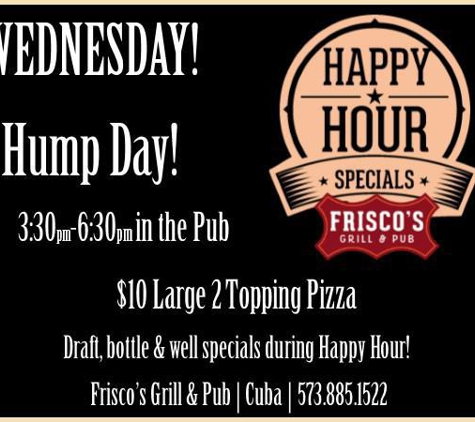 Frisco's Grill & Pub - Cuba, MO