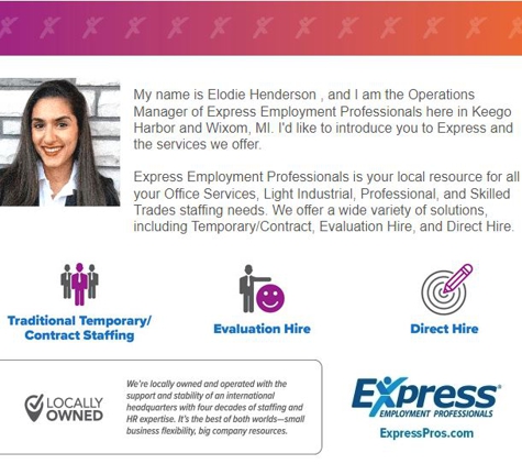 Express Employment Professionals - Keego Harbor, MI