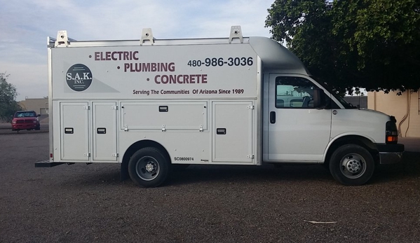 S.A.K. Electric & Plumbing, Inc - Apache Junction, AZ