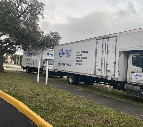 Alliance Movers Group - Lauderhill, FL. Alliance Movers Trucks