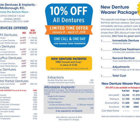 Affordable Dentures & Implants - Mcdonough, GA