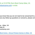 Burn Boot Camp