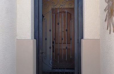 Sedona Iron Entry Doors Firstimpression Iron Entry Doors Wrought Iron Doors Iron Doors