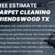 Carpet Cleaning Friendswood TX