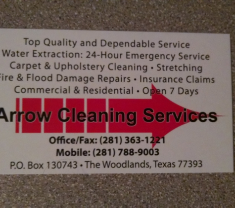 Arrow Cleaning Services - Spring, TX