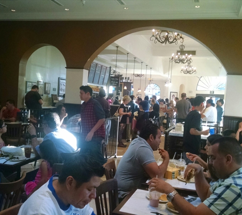 Porto's Bakery & Cafe - Burbank, CA. Porto's Burbank view from the dining room towards the front.