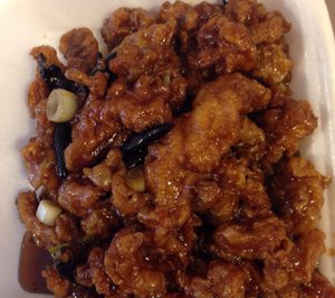 Jade Orient Express - Arcadia, CA. Orange peel chicken