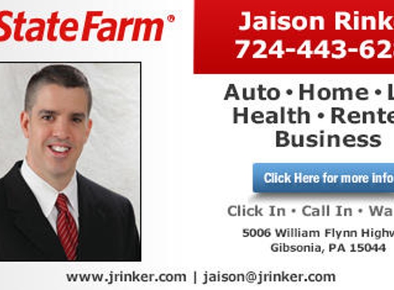 Jaison Rinker - State Farm Insurance Agent - Gibsonia, PA