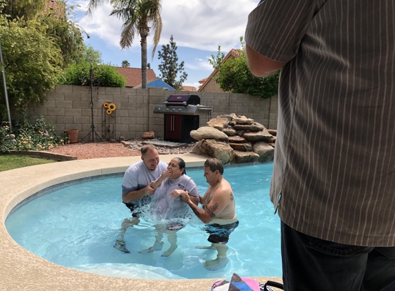 Jesus Center Fellowship - Glendale, AZ. We are being Baptized
4-22-18