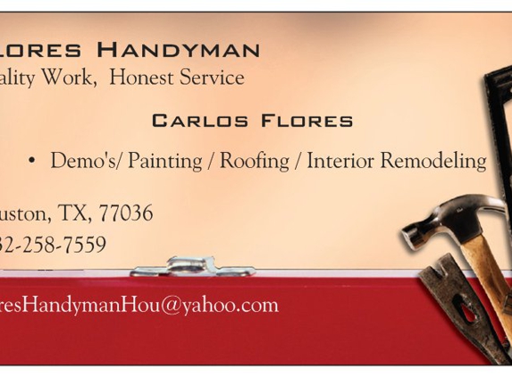 Flores Handyman - Houston, TX