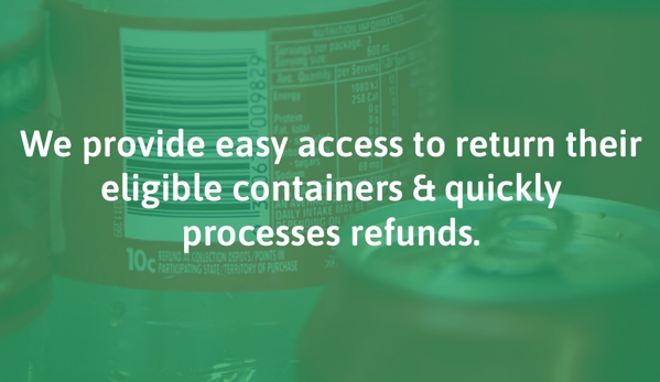 The Refund Station Pty Ltd - Kawana, QLD. We provide easy access to return their eligible containers & quickly processes refunds.