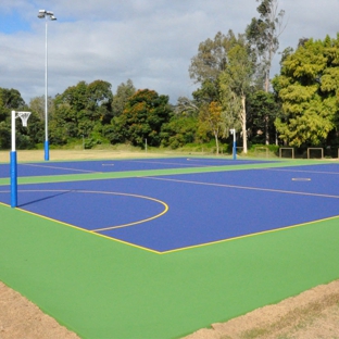 Sports Construction Group - Brendale, QLD. Double Netball Court - The Gap Netball Club