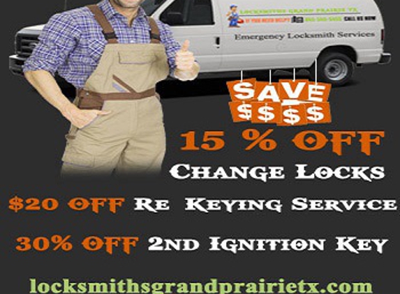 Locksmiths Grand Prairie TX - Grand Prairie, TX