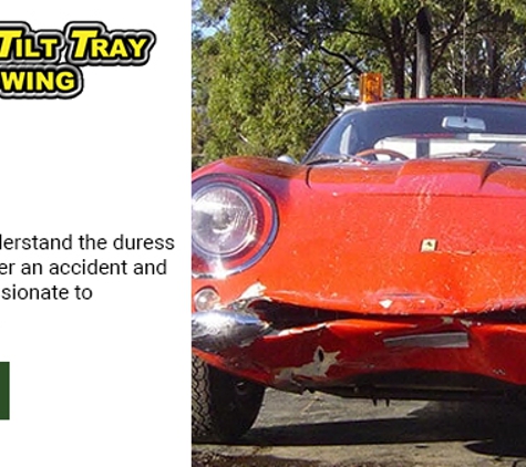 Taree Tilt Tray Towing - Pampoolah, NSW. Accident Towing
