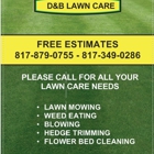 D&B Lawn Care