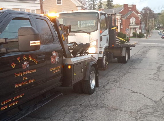 BT & Sons Towing & Recovery Inc. - Brimfield, MA