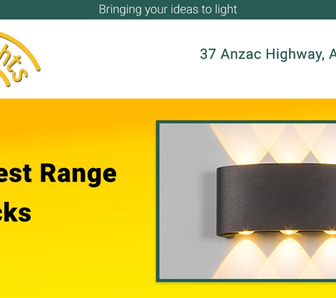 De Lights - Ashford, SA. Widest Range Stocks