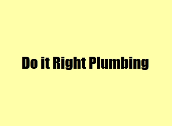 Do It Right Plumbing