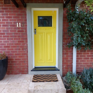 Andrew Clarkson Rendering/Setting - Orange, NSW. Door after works (please note it's still drying to final colour)