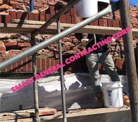 Smart general contracting Corp. - Brooklyn, NY. Parapet wall 
