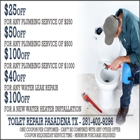 Toilet Repair Pasadena TX
