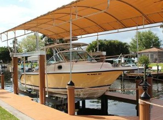 Waterway Boat Lift Cover - Punta Gorda, FL