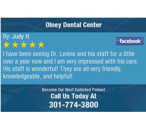 Olney Dental Center: Eric D. Levine, DDS - Olney, MD