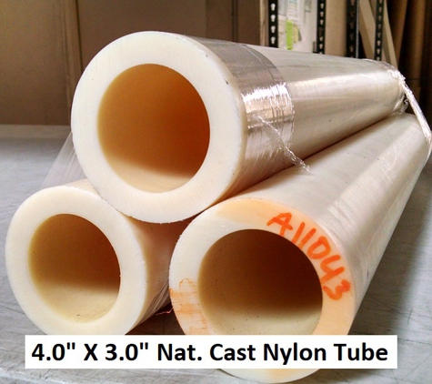 Industrial Plastic Supply - Anaheim, CA. Natural Cast Nylon Tube