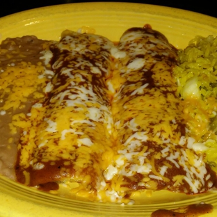 Gordito's Mexican Restaurant - Lubbock, TX. Lunch Enchilada plate Monday's special