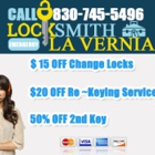 Locksmith La Vernia Texas