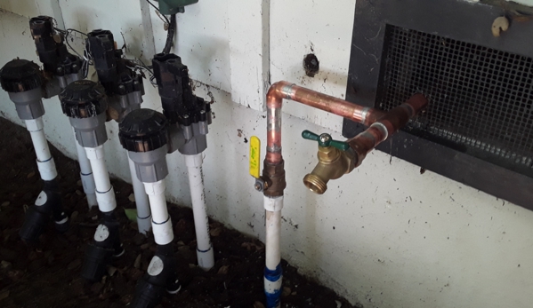 Bob Hunter Plumbing & Heating Company. Replaced leaking connectors for two hoses.