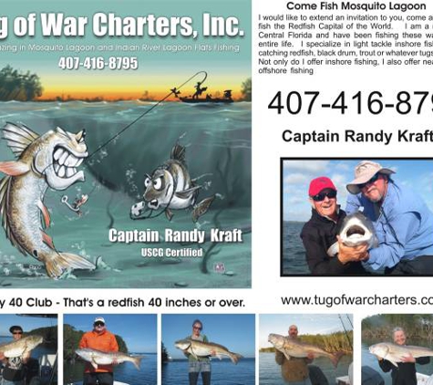 Tug of War Charters, Inc. - Oak Hill, FL