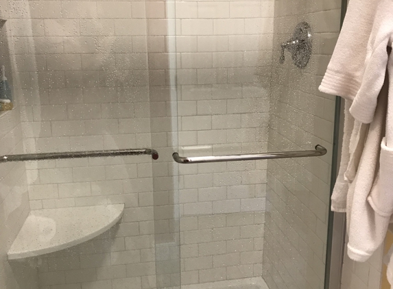 L & M Glass Co - Red Springs, NC. Very well pleased with my shower doors. Didn’t have any problems and everyone at L and M glass was exceptionally nice.