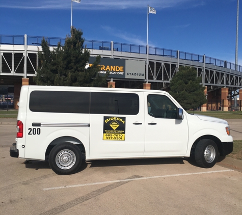 Midessa Transportation - Odessa, TX. Shuttle Van for Midland Airport