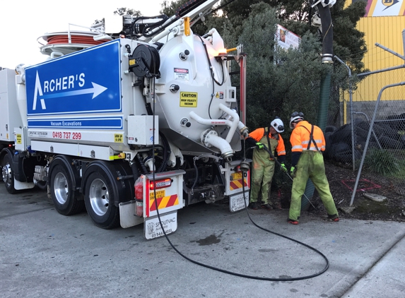 Archer's Underground Services Pty Ltd - Cambridge, TAS. Vac Truck